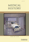 MEDICAL HISTORY雜志封面